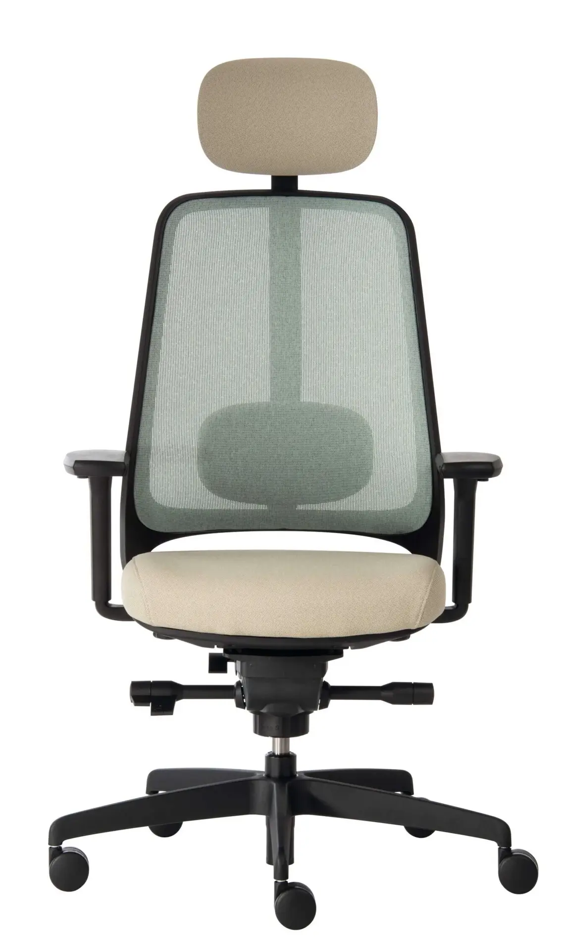 Rovo R22 mesh kontorstol, stof sæde