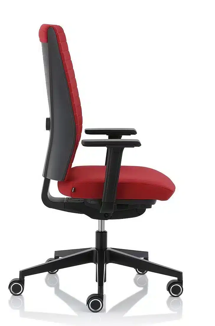 Kohl Tempeo Wave ergonomisk kontorstol sort stel